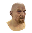 Bald Old Latex Headgear Halloween Funny Cosplay