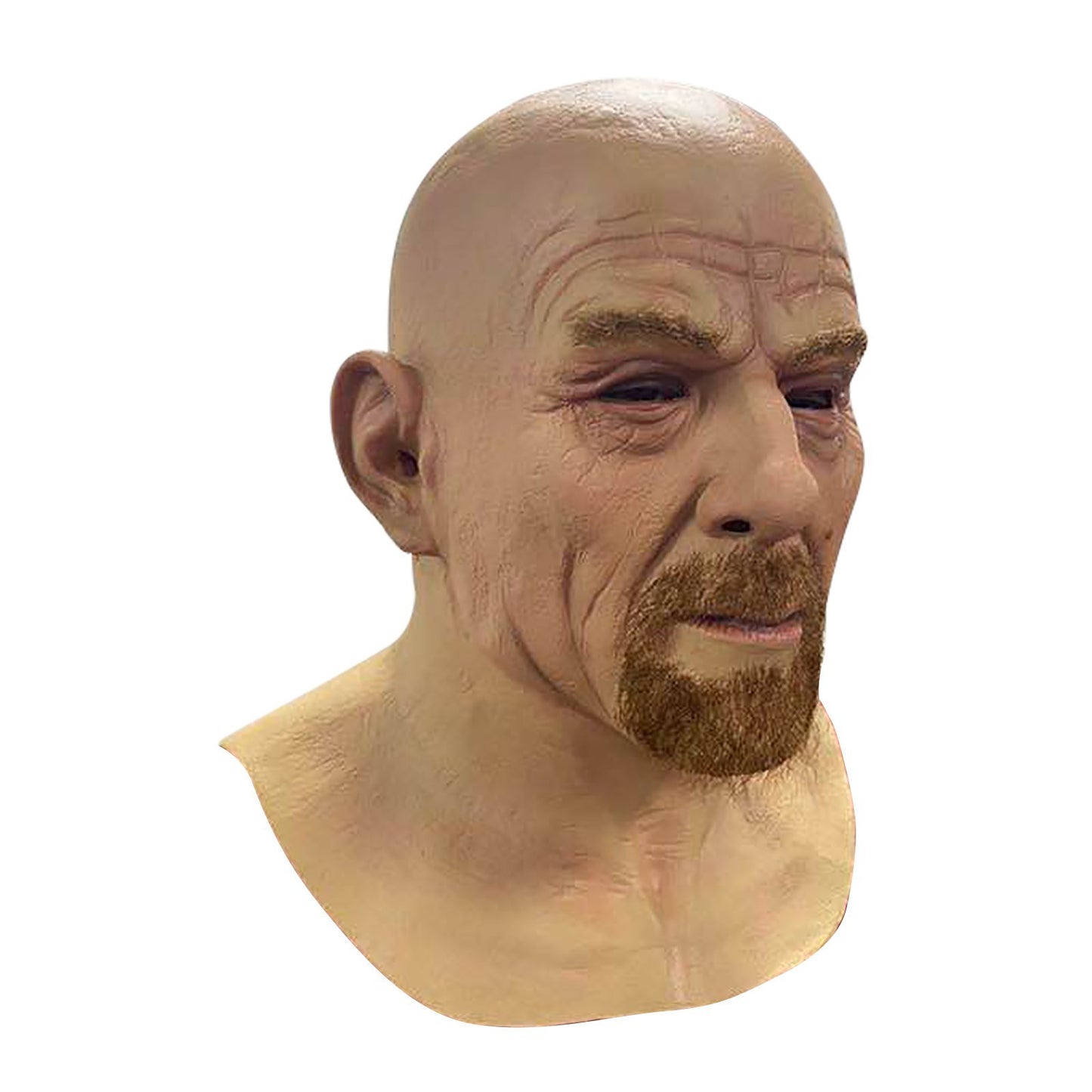 Bald Old Latex Headgear Halloween Funny Cosplay