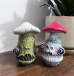 Halloween Mushroom Sculpture Resin Craft Ornament