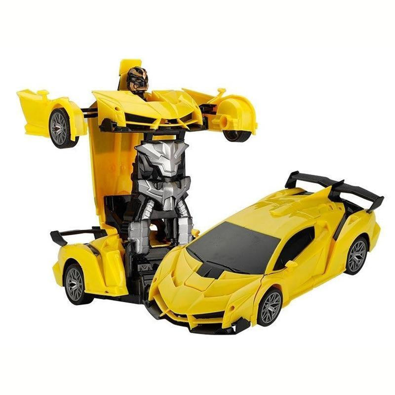 [Xmasgifts]Transform Easter RC Cars for Boys 3-15,2.4Ghz Remote Control 1:18 Scale Robot Deformation 360° Rotation Rechargeable Batteries Included High-Quality ABS Plastic Gift Set,Blackfriday,Christmas