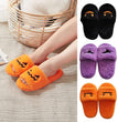 Halloween Women's Soft And Comfortable Plush Slippers Cosplay Shoes Furry Plush Slippers Kawaii Cute Shoes Home Slippers Halloween Dress Up Shoes