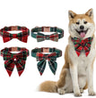 Christmas Dog Collar Rose Gold Buckle