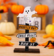 Ghost Festival Decoration Supplies Halloween Pumpkin Letters Wooden Decoration