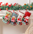 Linen Christmas Tree Gift Bag Ornaments