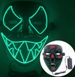 Halloween Pumpkin Head Scream Shining Mask
