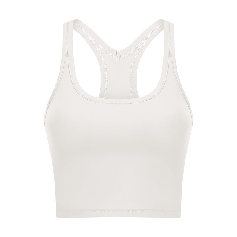 Yoga Vest With Chest Pad For Women