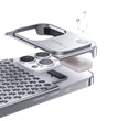 Aluminum Alloy Phone Case For 14 13 Pro Max Plus Hollow Heat Dissipation Anti-fall Full Body Shockproof Phone Cove