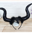 Halloween Ghost Festival Decoration Headdress Dance Party Props Large Horn Headdress