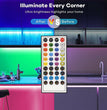 Led Strip Lights 5050 RGB Bluetooth Room Light Color Changing with Remote