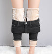 New Single-layer Fleece-lined Skinny Pants