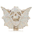 Halloween Crystal Women's Bag Skull Bat