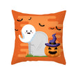 Home Cartoon Halloween Velvet Pumpkin Head Pillowcase