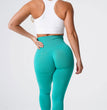 Snowflake Jacquard Seamless Yoga Workout Ankle Length Pants