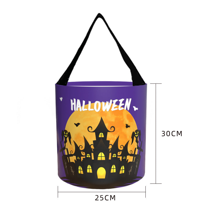 Glowing Halloween Candy Bag Portable LED With Light
