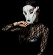 Billy Goat Bone Mask Full Face Animal Show Halloween