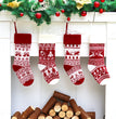 European And American Jacquard Yarn Gift Bag Christmas Decoration