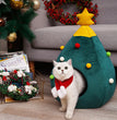 Pet Christmas Tree Cat Cat Bed Cat Mat Kennel Felt Litter Cat Supplies