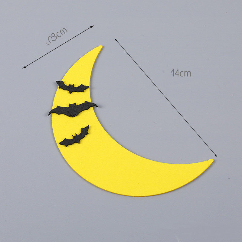 Bat Pumpkin Spider Ghost Halloween Card