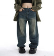 High Waisted Straight Leg Retro Jeans For Women