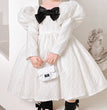 Girls Temperament Fashion Pleated Piano Costumes