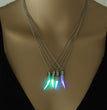 Halloween glow-in-the-dark Chili Glass Necklace