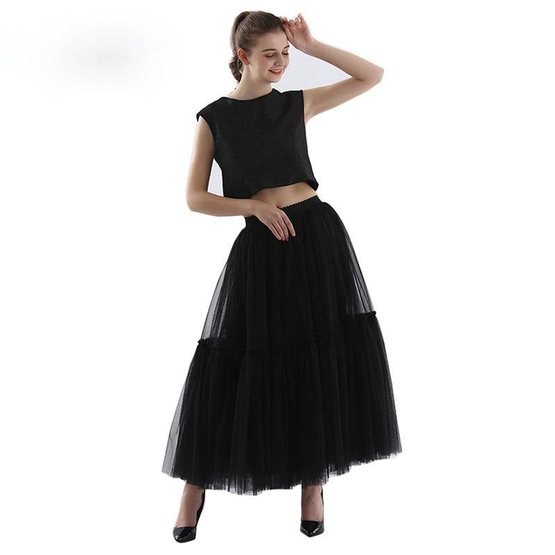Women's Fashion Mesh Skirt