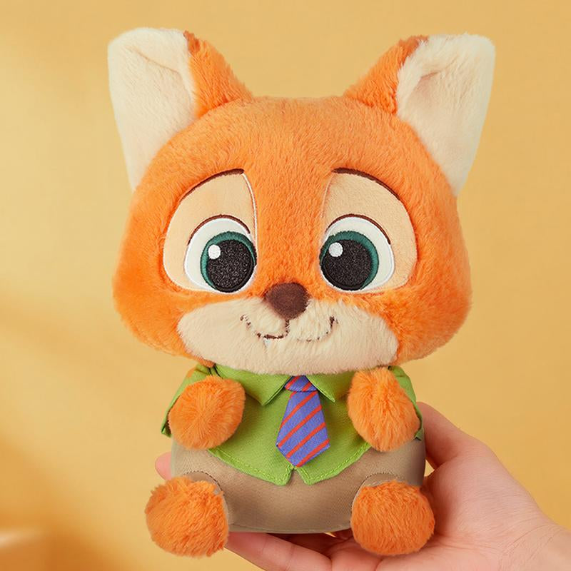 Disney Zootopia 2 Feature Plush Judy Hopps and Plush Nick Wilde - Plush Toys for Kids and Preschoolers - Stuffed Animal Movie Toys for Kids and Collectors -Plush Toys Gifts for Friends Family Kids Christmas New Year Chidlren Day Gifts(11")