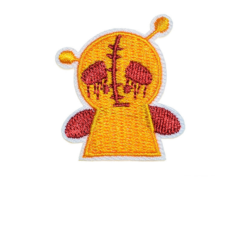 Cartoon Embroidery Halloween Clothes Pants Decorative Fabric Patch