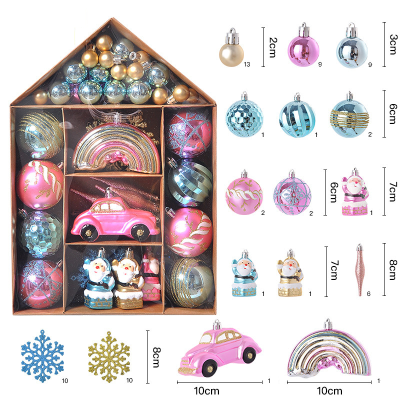 Christmas Ball Decorative Set