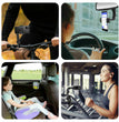 Universal 360 Rotation Car Rear View Mirror Mount Stand GPS Cell Phone Holder US