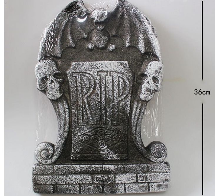 Halloween Decoration Environmentally Friendly Horror Atmosphere Skull Foam Tombstone