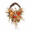 Halloween Wreath Pendant Plastic Skull Decoration
