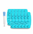 Halloween 40 Skull Ice Cube Baking Mould