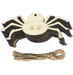 Large Halloween Decoration Graffiti Painted Wooden Pendant
