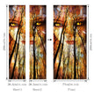 Halloween 3d Door Sticker Personality