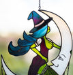Halloween Acrylic Witch Color Scarecrow Pendant