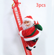 Santa Claus Climbing Ladder Electric Santa Claus Climbing Ladder