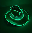 Halloween Carnival Party LED Wireless Fluorescent Colorful Cowboy Flashing Hat