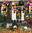 Halloween Decorations 6cm Painted Matte