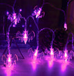 LED String Lights Halloween Ghost Hand For Halloween Outdoor Waterproof Decorations Halloween Indoor Warm White Lamp Decorations