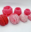 Brain Flower Chocolate Halloween Skull Cake Mold
