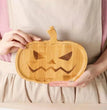New Halloween Pumpkin Plate Ghost Tray