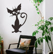 Foreign Trade Carved Wall Stickers Halloween Thriller Black Cat Creative Wall Decoration Removable Stickers FX1531 Van Gogh