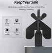 Portable Hotel Door Lock Live Alone Self-Defense Door Stop Travel Anti-theft Door Stopper Childproof Door Lock Safety Home Latch