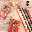 Vintage Christmas Kraft Wrapping Paper Christmas Gift Wrapping Paper