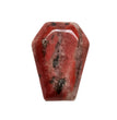 Natural Crystal Agate Mini Coffin Plate Pendant Piece Gem Small Plate Halloween Decorations