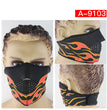 Cycling Skeleton Halloween Mask Mountaineering Ski