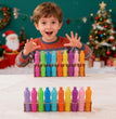 Colorful Guessing Bottle Matching Toy for Kids - Interactive Memory Development Parent-Child Game - Durable Board Game for Boys Girls - Perfect Birthday Festival Gift