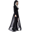 Halloween Zombie Witch Costume Dark Vampire Cape