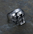 Halloween Ghost Head Bracelet Titanium Steel Men's Ring
